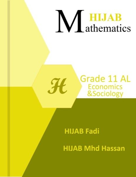 Cover of HIJAB Mathematics, Grade 11, Economics & Sociology, specialized