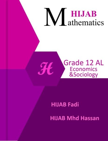 Cover of HIJAB Mathematics, Grade 12, Economics & Sociology